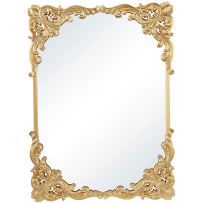 Bayberry Lane Gold Wood Traditional Wall Mirror, 30" x 2" x 41" | Ashley | Ashley Homestore