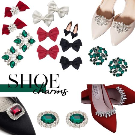 Nothing like a shoe charm to change the whole look! I love this as it saves you from buying special occasion shoes you’d likely only wear once anyway ♥️✨🎄


Holiday shoe | shoe charms | shoe clip one | shoe clip | heel clip | holiday accessories | holiday shoe 

#LTKHoliday #LTKSeasonal #LTKstyletip