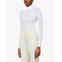 Turtleneck stretch-jersey body | Selfridges