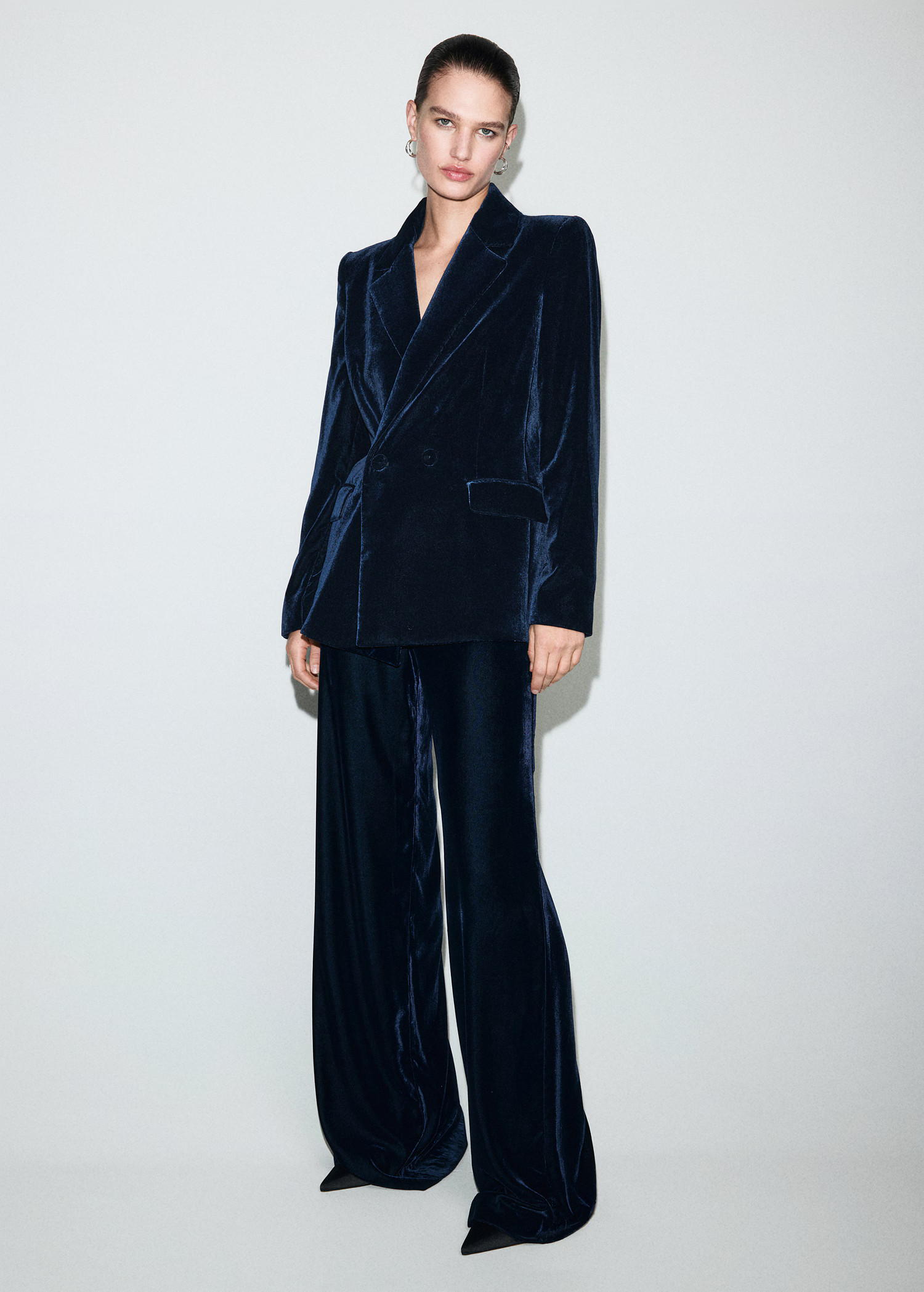 Velvet suit pants | Mango (US/MX/AU)
