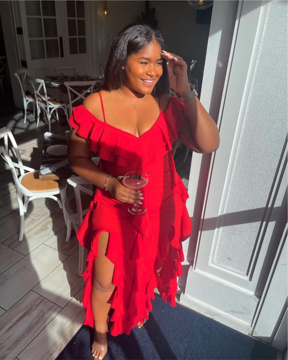 Perfect Ruffle Dress! 💃🏾

#LTKstyletip #LTKcurves