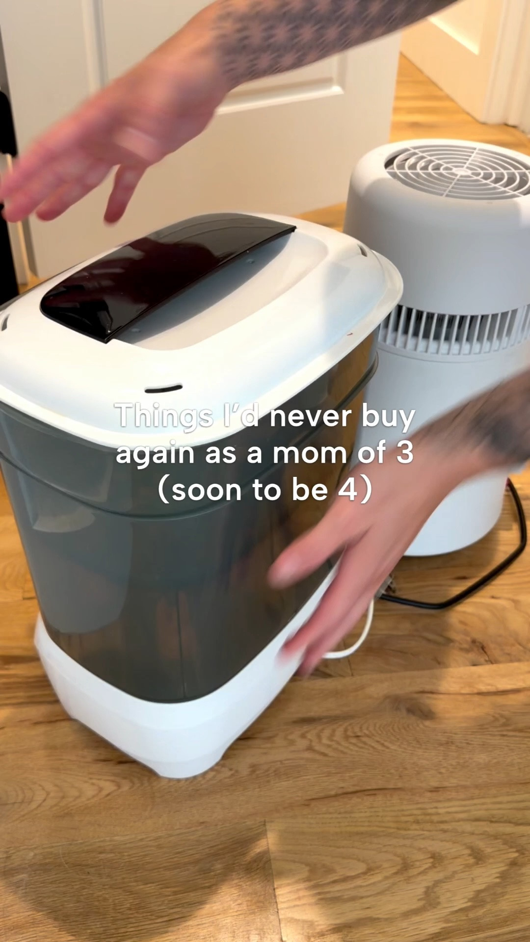 Comment WASH and I’ll send you my full bottle + pump cleaning setup 👏  

One thing I’d never do again after my first baby? Rely on a baby bottle sterilizer. 🫣  

I know they’re popular, but for me it created MORE work. I still had to hand wash everything first… then run the sterilizer… then constantly clean mineral buildup out of the sterilizer itself.  

So before my twins were born, I completely changed my system and created a dedicated bottle + pump cleaning station in our nursery bathroom instead of the kitchen — and it honestly saved my sanity postpartum.  

Our kitchen isn’t just far from the nursery… it’s BUSY. The sink and dishwasher are constantly being used, especially with multiple kids, cooking, dishes, and real life happening all day long. I also didn’t love the idea of bottle and pump parts constantly sharing space with raw meat prep, dirty dishes, and kitchen messes. Having a completely separate cleaning station just made so much more sense for us.  

This countertop dishwasher has a way bigger capacity than most baby washer/sterilizer combos and lets me wash bottles, pump parts, pacifiers, flanges, and more all in one place. I just add detergent, fill the water reservoir from the sink (or you can connect it directly), and run it.  

This system worked incredibly well with twins, and I’m so glad to have it set back up for baby #4.  

Honestly… this might need to become a series of “things I used with my first that I’d never do again as a mom of almost 4” because I’ve definitely learned how to work smarter postpartum 😅  

#postpartumessentials #pumpingmom #breastfeedingmom #newbornmusthaves #momlifehacks

#LTKmomlife #LTKBump #LTKBaby