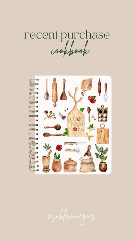 Cookbook, kitchen must haves, homebody gift guide, home gift guide, kitchen gift guide, cook 

#LTKSeasonal #LTKhome #LTKGiftGuide