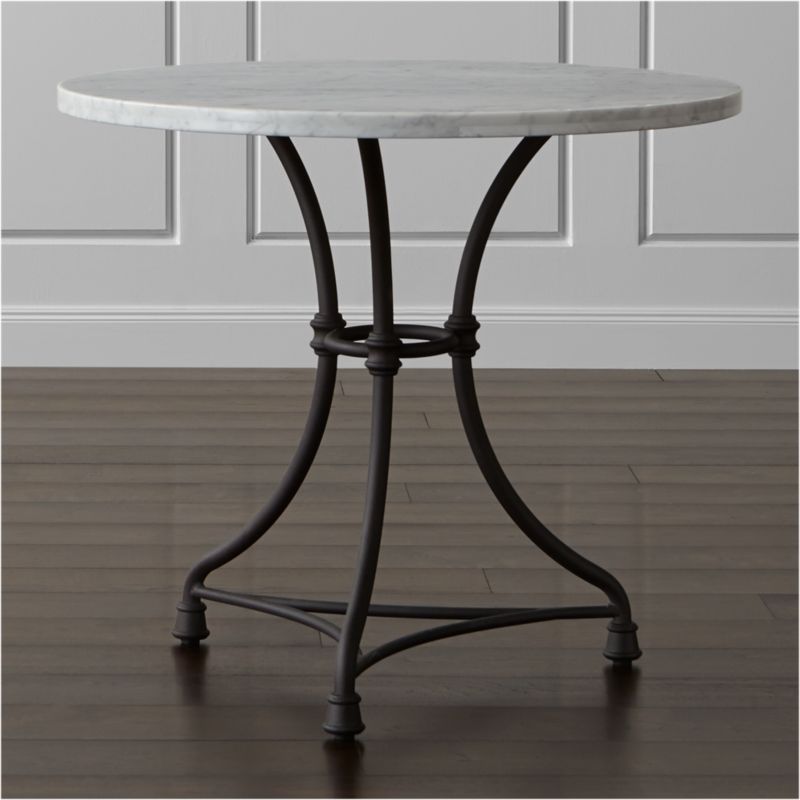 French Kitchen Round Bistro Table | Crate & Barrel