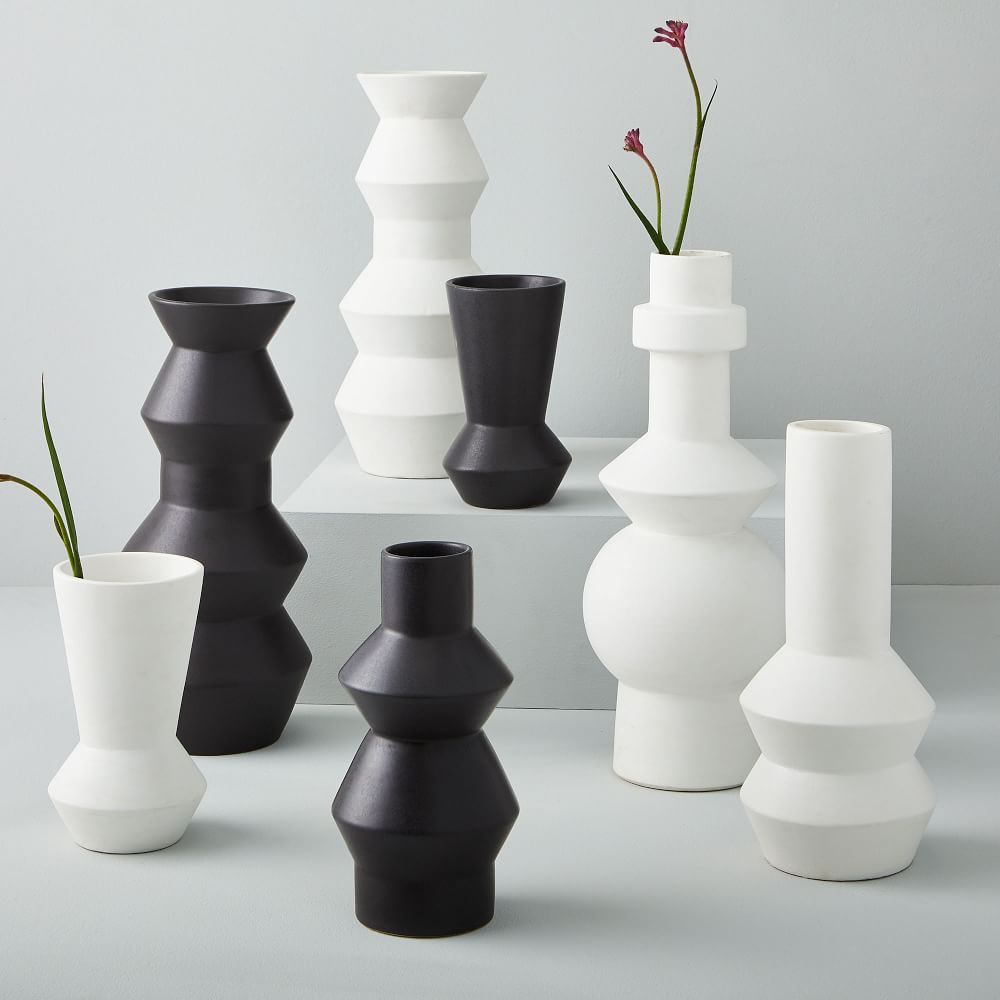 Totem Ceramic Vases | West Elm (US)