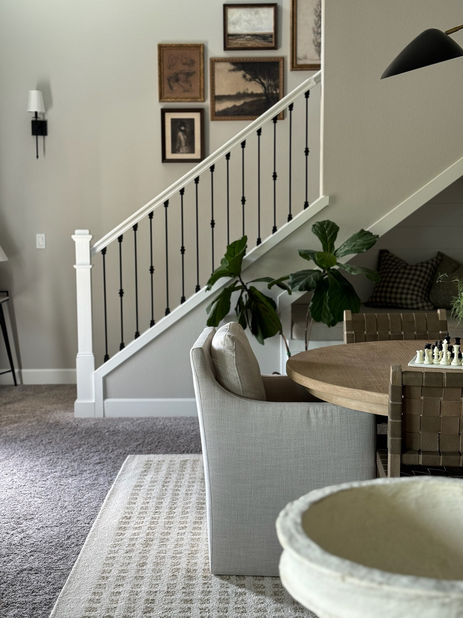 Our basement gallery wall came together beautifully! I tackled this project on my own on Friday and I’m so proud of how it came together. I found this beautiful set of framed vintage inspired prints from Etsy and they’re perfect. I chose the no glass option so there wouldn’t be a glare. Linking more options below too! Code: CINDY20 for a discount!

#LTKhome #LTKstyletip