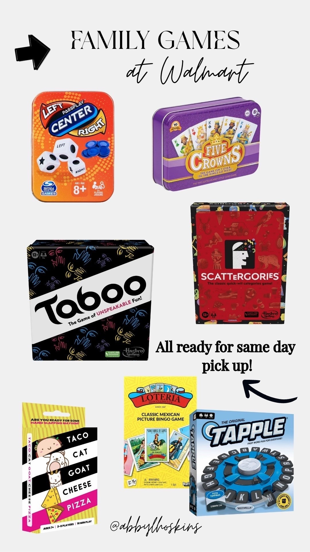 Holiday must haves, family games! Walmart wins for same day pick up!c

@walmart 

 #walmartgames #ltkholiday #ltkkids #gameideas #family