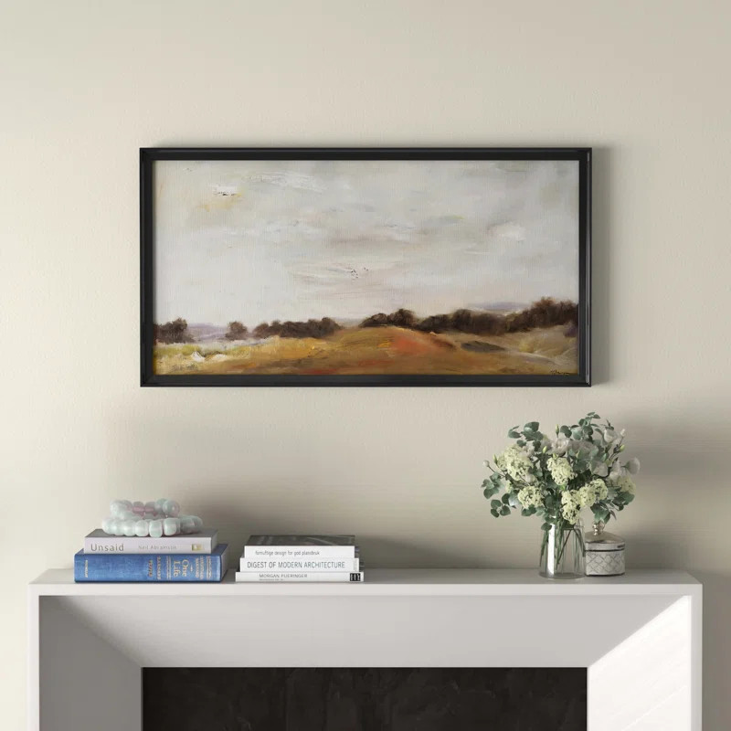 Fields Of Gold - Picture Frame Print on Canvas | Wayfair North America