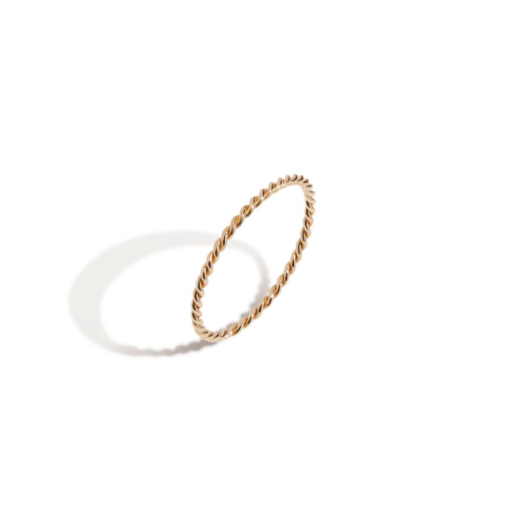 Stackable Twist Ring | AUrate New York