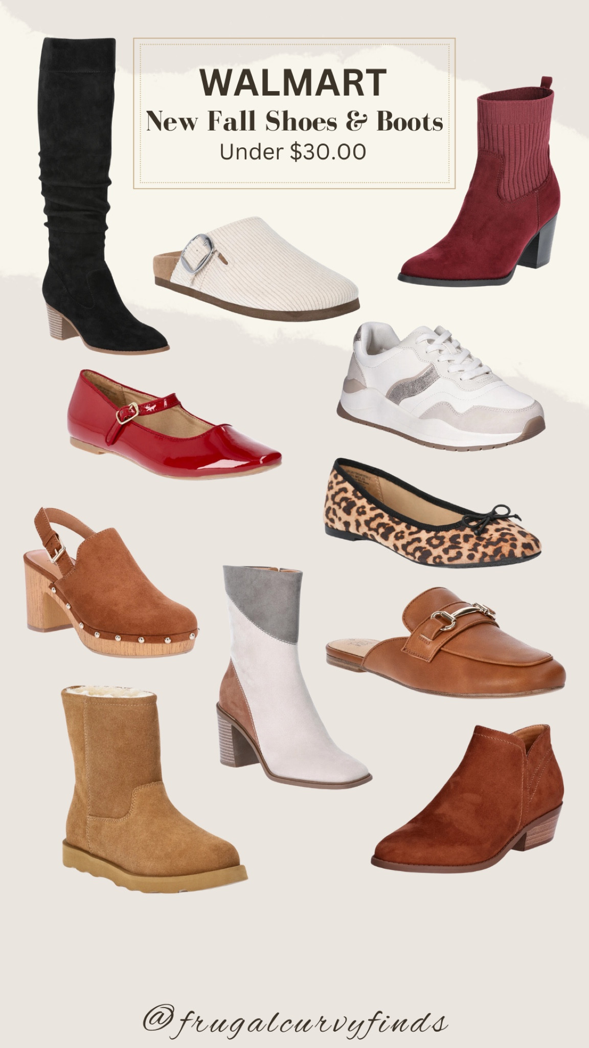 Walmart new arrivals of womens shoes and boots. New fall shoes and boots from Time and Tru. Everything under $30

Includes; flats, boots and sneakers!



#LTKShoeCrush #LTKStyleTip #LTKFindsUnder50