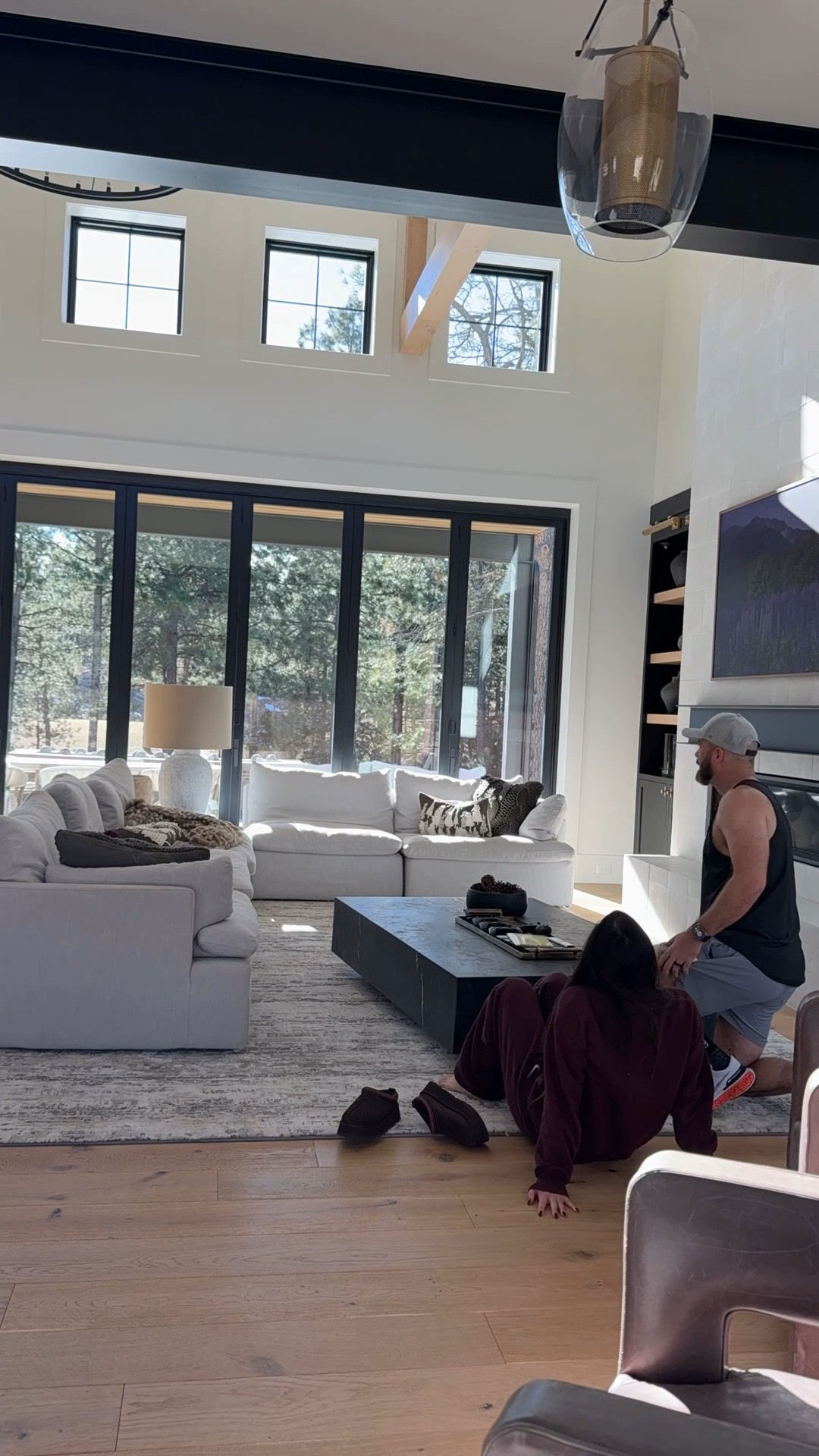 Had our rugs and stools cleaned. Looking brand new! Most of the decor linked are exact items in the great room. Rugs and coffee tables are similar options.

#LTKdayinmylife #LTKHome