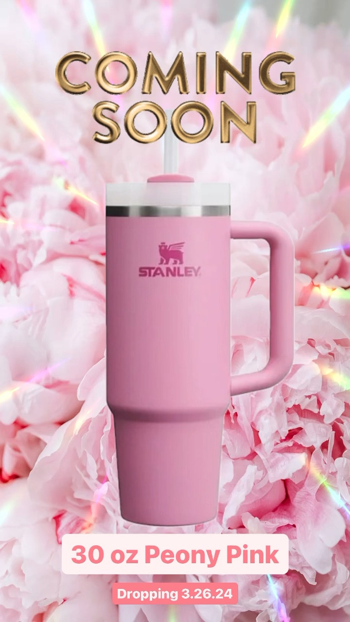 “Peony” Pink 30 oz Quenchers finally made its way to the United States and the drop date has been announced!  Mark your calendars for 3.26.24 if you love pink Stanley cups like I do!  💞

* Stanley Quencher 30oz - $35

#stanley #stanleycup #comingsoon #sneakpeek #pink #peony #spring #reels #reelsinstagram #viral #viralreels #trending #babypink #pinkaesthetic #pinkandpretty #love #explore #explorepage #exploremore #foryou #foryoupage #fyp #fypシ #ltkunder50 #viralvideos #instagood #giftideas

#LTKfamily #LTKVideo #LTKfindsunder50