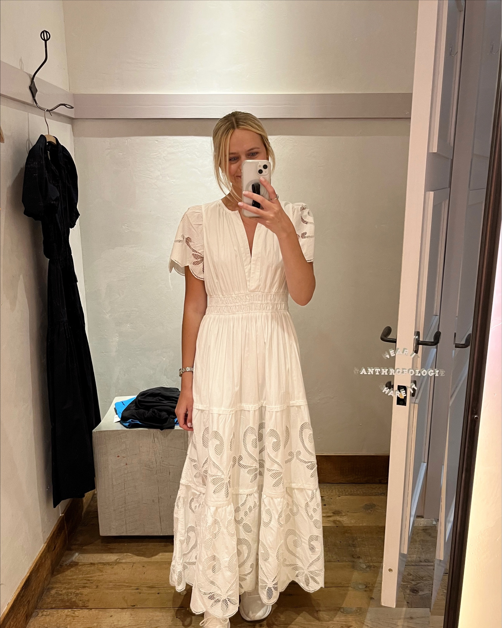 A sweet summer maxi🤍 In this picture I’m wearing the size small, would have sized down if they had it in store. #maxidress #summer #summerstyle #summerdress #sundress #bridetobe #whitedress #lacedress #bride #summerbride #beachdress #graduation

#LTKSeasonal #LTKwedding #LTKstyletip