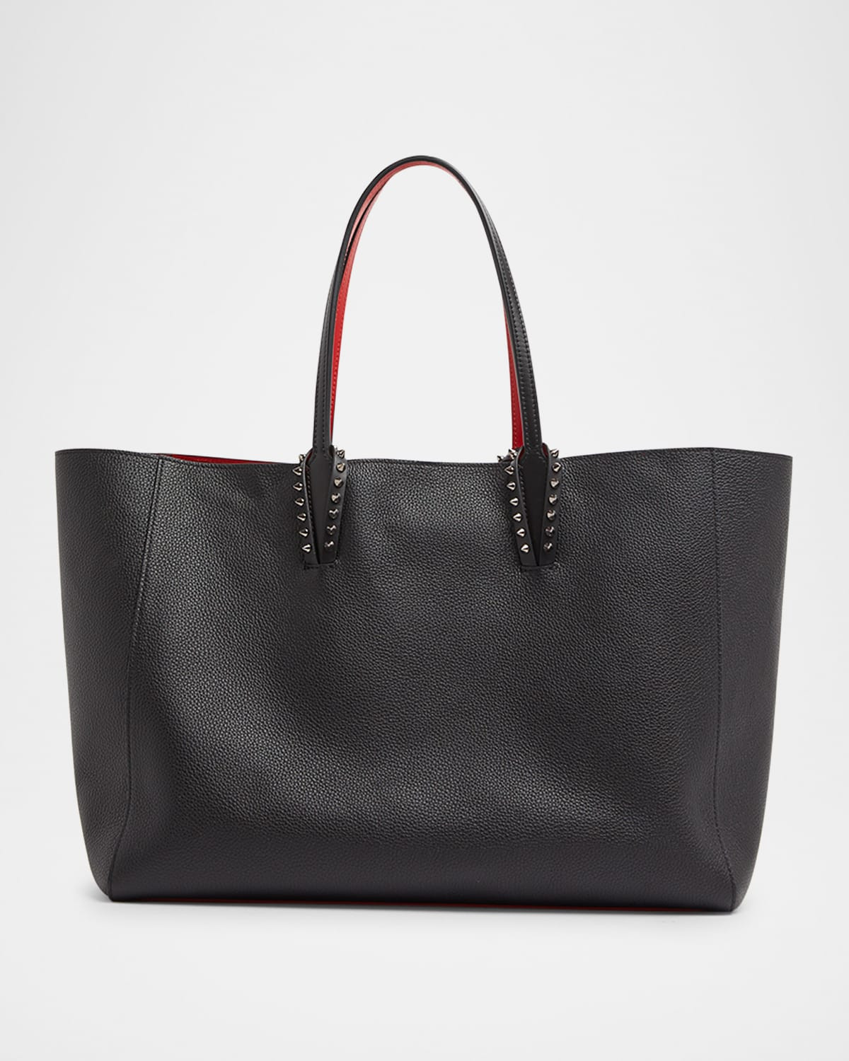 Cabata Soft Large Tote Bag in Grained Leather | Neiman Marcus