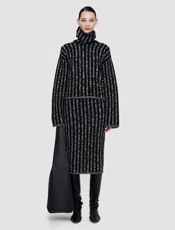 Stripes Animation High Neck Jumper | Joseph
