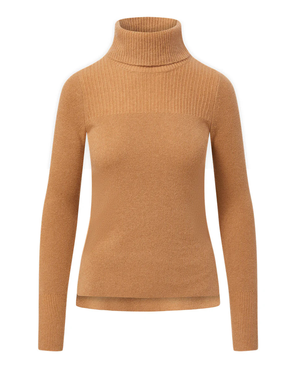 Jurnee Cashmere Turtleneck | Veronica Beard
