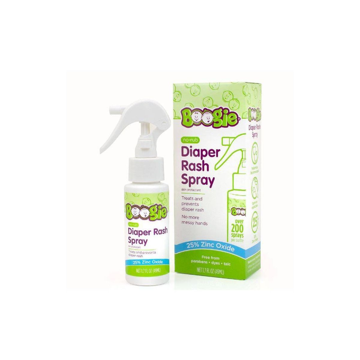 Boogie Wipes Diaper Rash Spray - 1.7 fl oz | Target