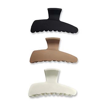 a.n.a Black Light Brown & Ivory Matte 3-pc. Claw Hair Clip | JCPenney
