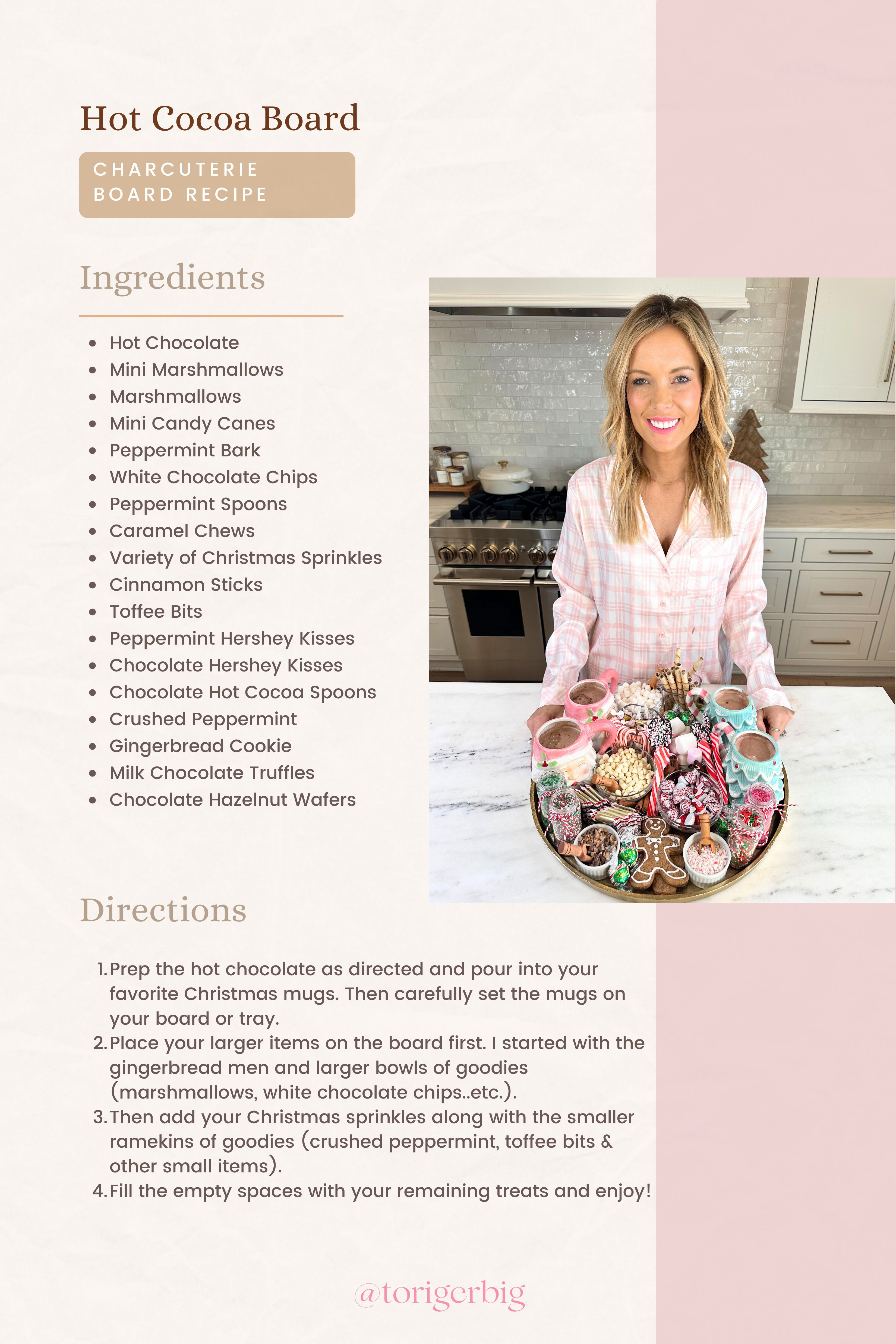 Everyone will love your holiday hot cocoa board.  So many ways to make it your own. Here are just a few things that I included in mine. 

#holidayhosting #hotcocoaboard #desserts #holidaydrink #holidayrecipe 

 #LTKHoliday #LTKHome #LTKSaleAlert