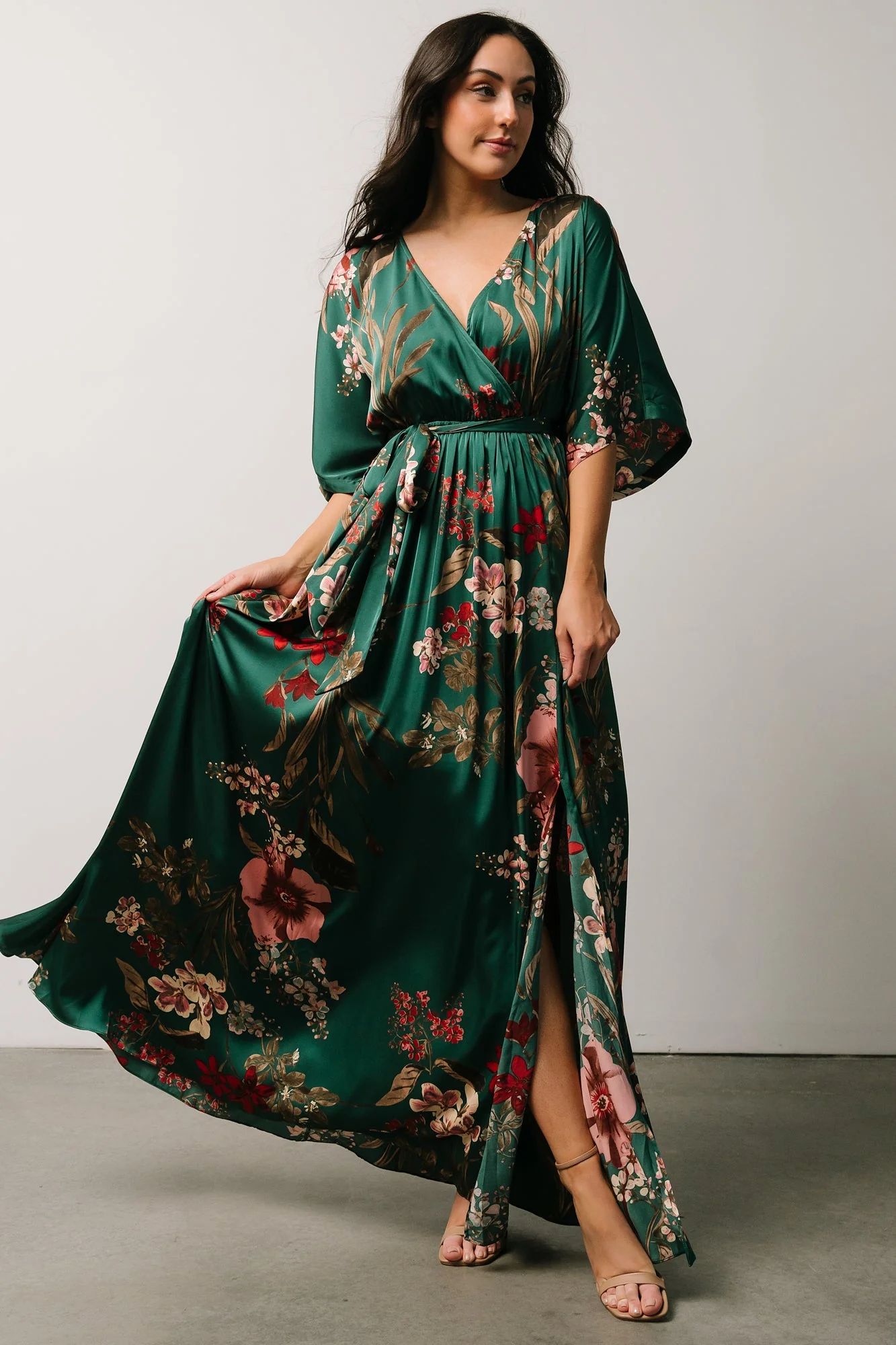 Adrianna Kimono Maxi Dress | Baltic Born