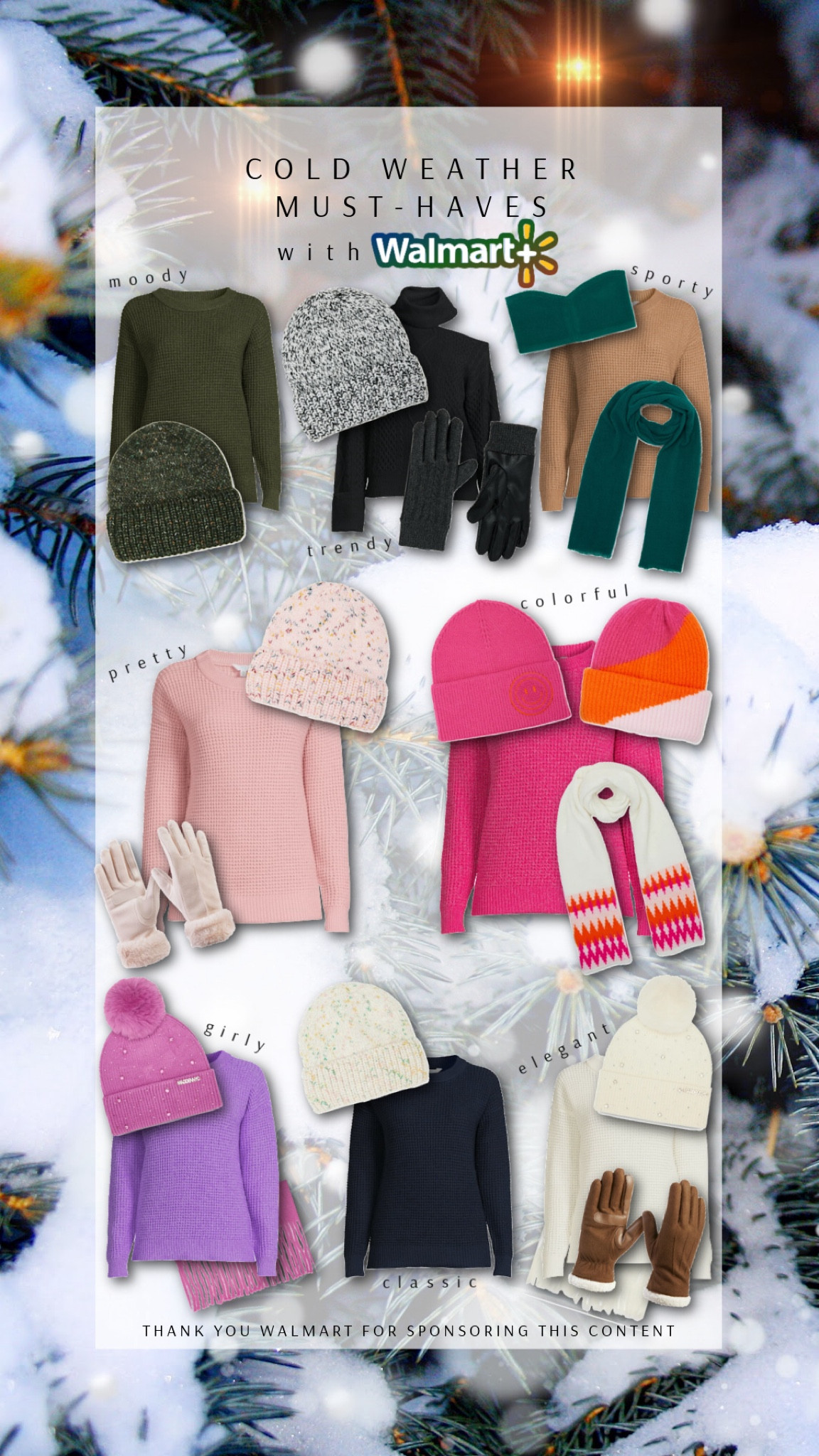 Fun fact about me: I HATE BEING COLD🥶!

Oxymoronic fact about me: Winter fashion is my favorite😅🤷🏻‍♀️!!!

I am who I am🤣! So why not be warm, AND cute☺️! I might need an extra closet for my Winter Accessories collection🫠! In my defense, @walmartFashion encourages my habit😅! If you’re not a hat ⛄️, glove🧤, or scarf 🧣 person, these all make excellent gifts🎁 for your cold hating friends, and they’re all under $20🙌🏽! #walmartfashion #walmartpartner 

#LTKHoliday #LTKSeasonal #LTKGiftGuide