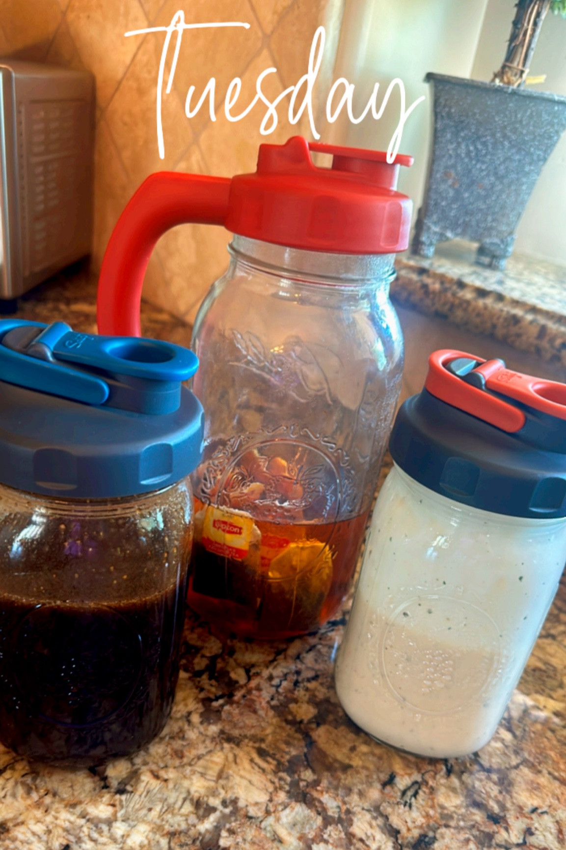 Mason jars & pouring spout lids!

#LTKparties #LTKhome