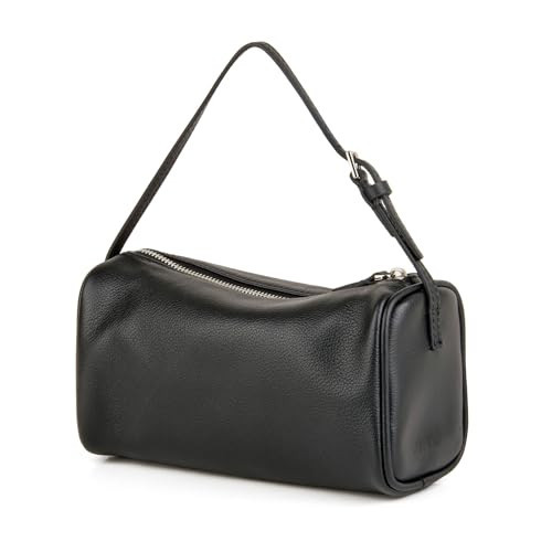 DONNAIN Premium Full-Grained Leather Crossbody Purses for Women, Hobo Bags for Women Crossbody with Adjustable Strap (Black) | Amazon (UK)