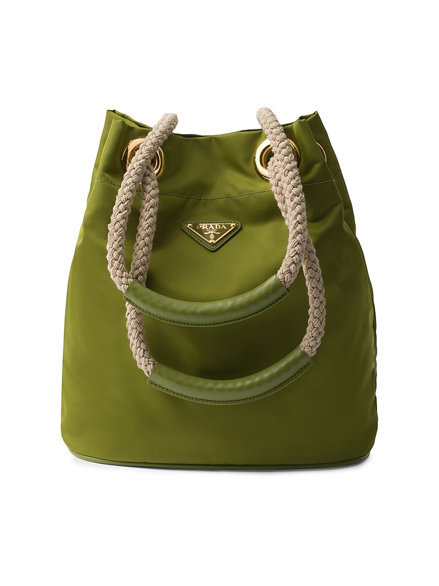 Women's Mariner Re-Nylon Small Bucket Bag - Green | Saks Fifth Avenue