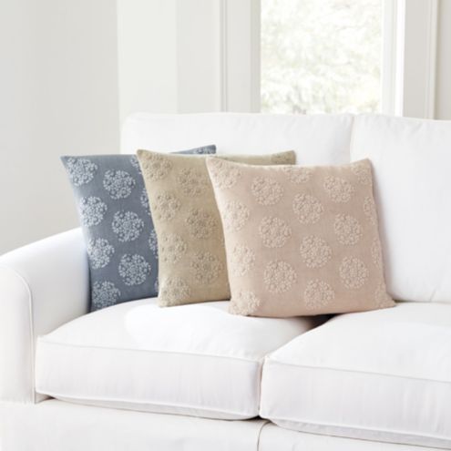 Gemma Embroidered Pillow | Ballard Designs, Inc.