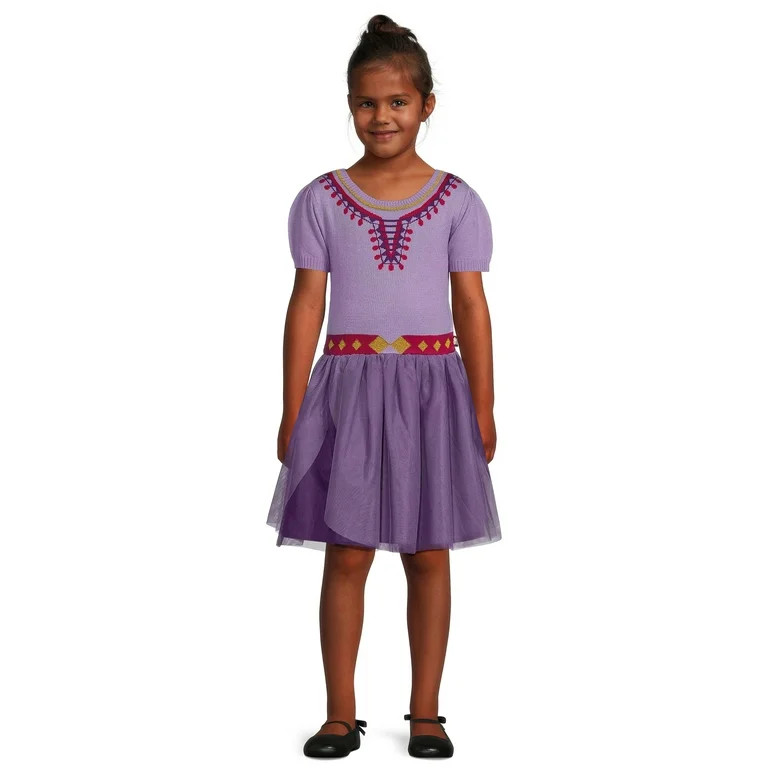 Disney Girls’ Wish Cosplay Sweater Dress, Sizes 4-16 | Walmart (US)