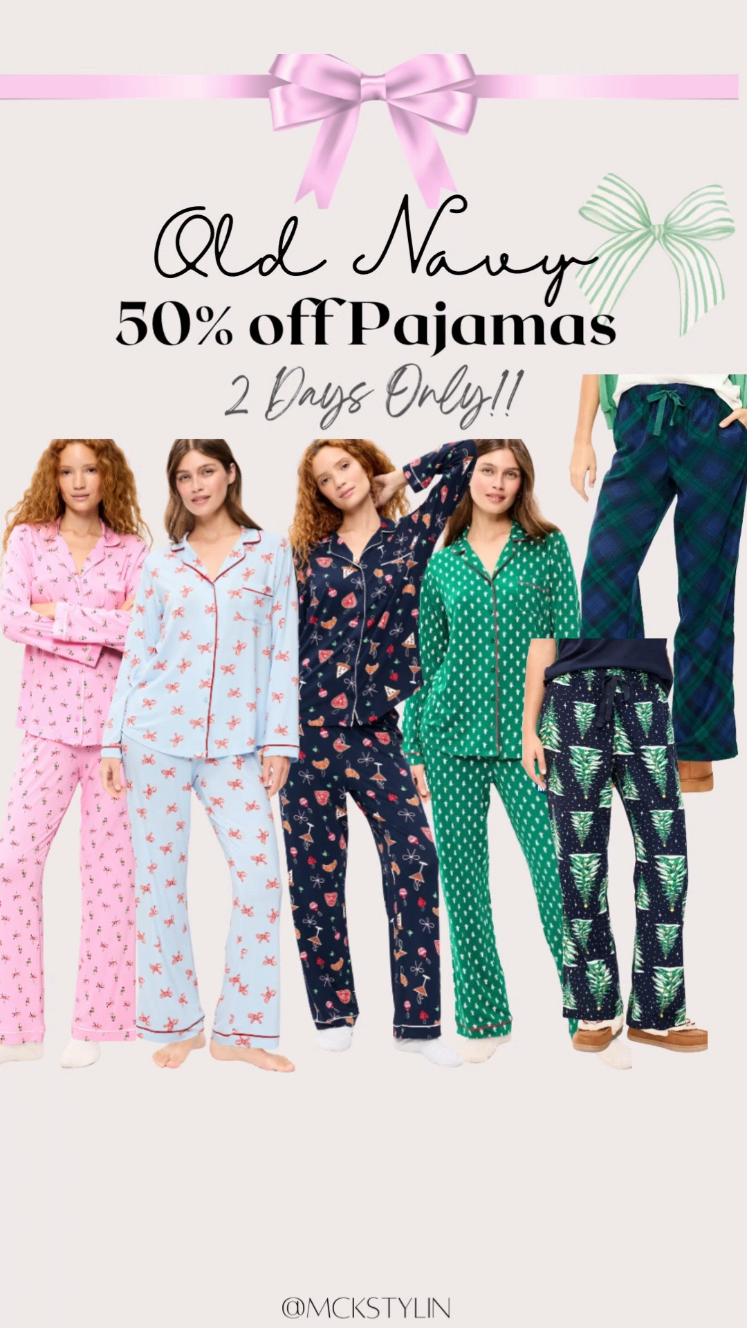 This weekend only! 50% off family matching pajama sets!!

#LTKSeasonal #LTKSaleAlert #LTKKids