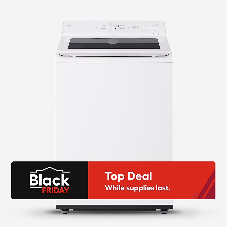 LG Impeller Large ( 5-cu ft ) Top-Load Washer ( Alpine White ) | Lowe's