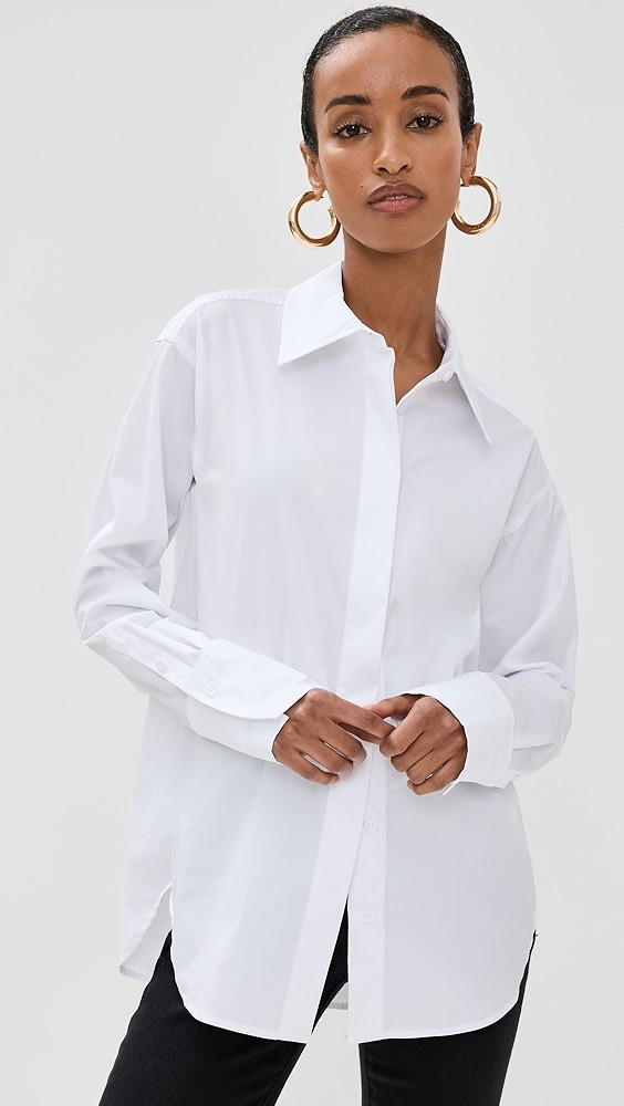 Good American Poplin Shirt | Shopbop | Shopbop