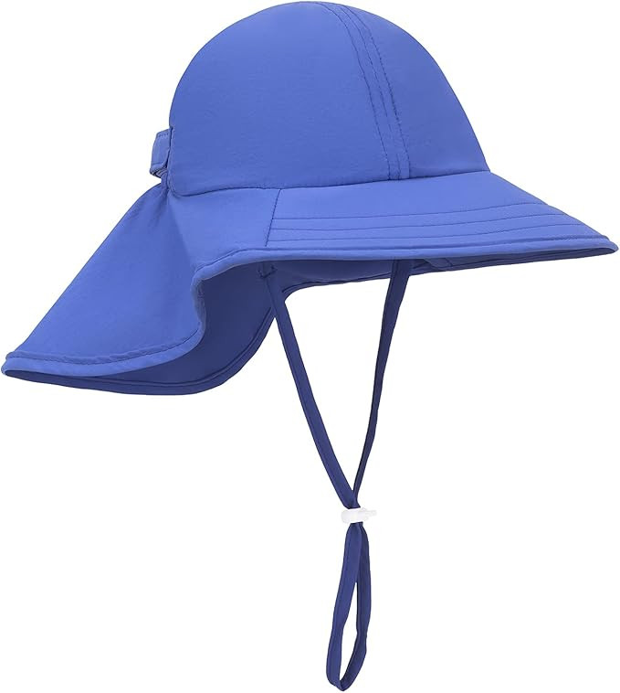 Zelda Matilda Sunhat Infant Toddler & Kids Summer Water Flap Baby Swim hat UPF 50 Boy & Girl Beac... | Amazon (US)