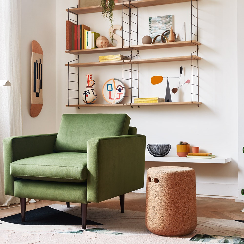 Swyft Armchair in a Box Model 01 Velvet Armchair | Cuckooland