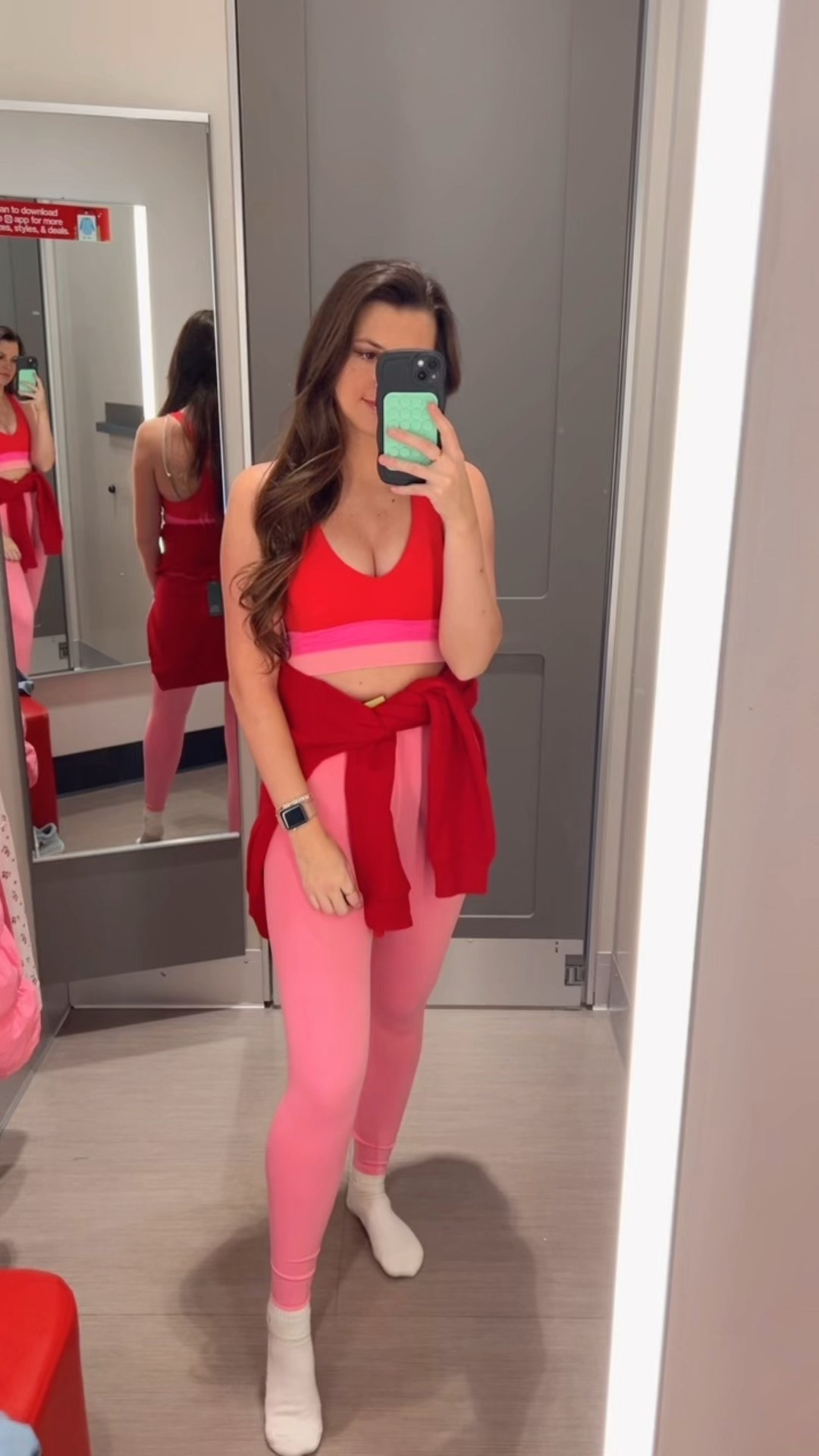 // striped sports bra // Pilates outfit // valentines pilates outfit // galentine’s day // pink athleisure // wearing an XS in the top, small in the leggings // 

#LTKActive #LTKSaleAlert #LTKfitnessgoals