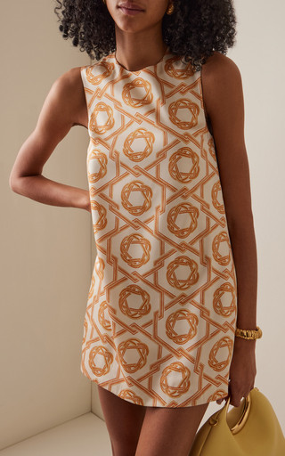 Anicka Printed Crepe Mini Shift Dress | Moda Operandi (Global)