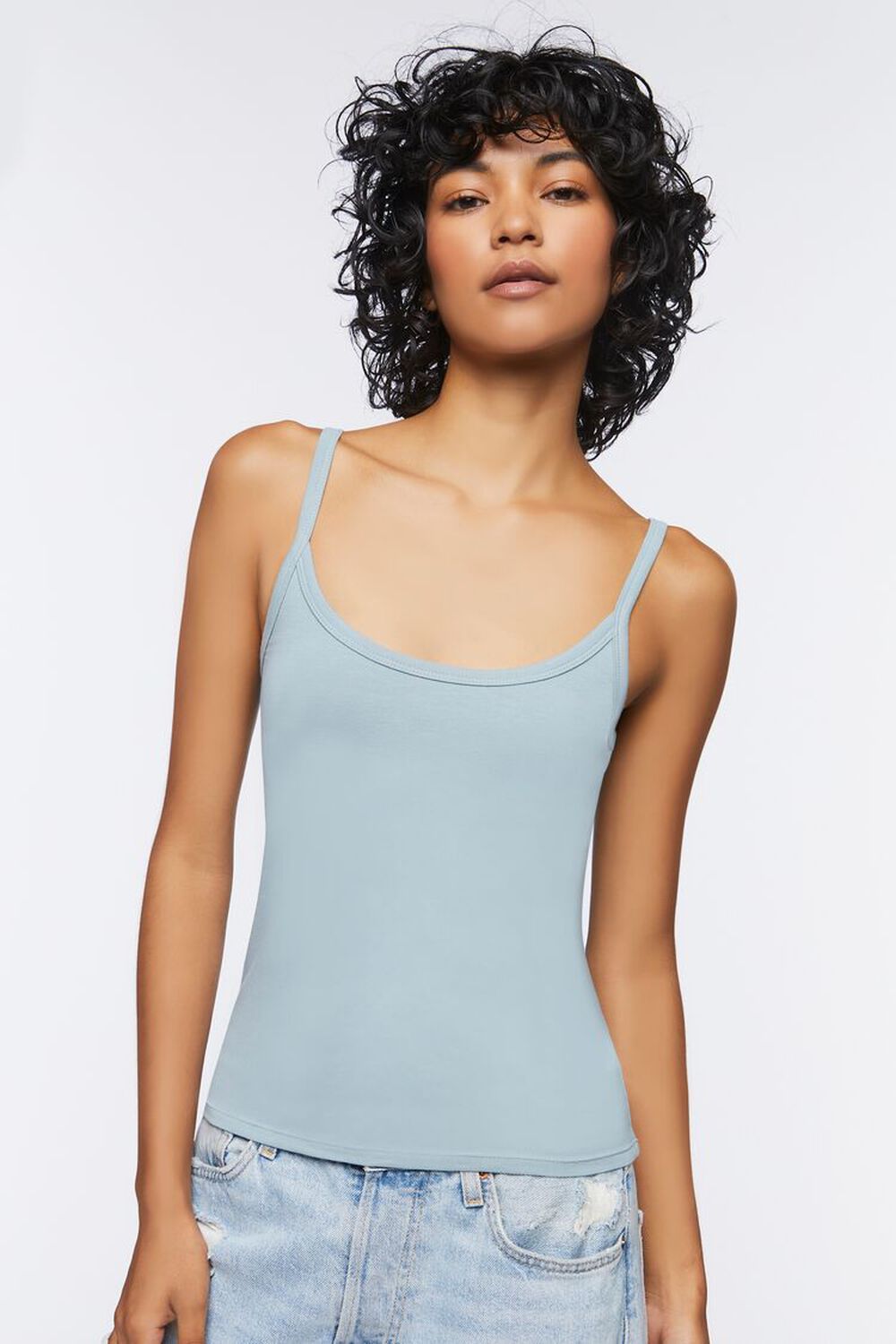 Basic Organically Grown Cotton Thick-Strap Cami | Forever 21 | Forever 21 (US)