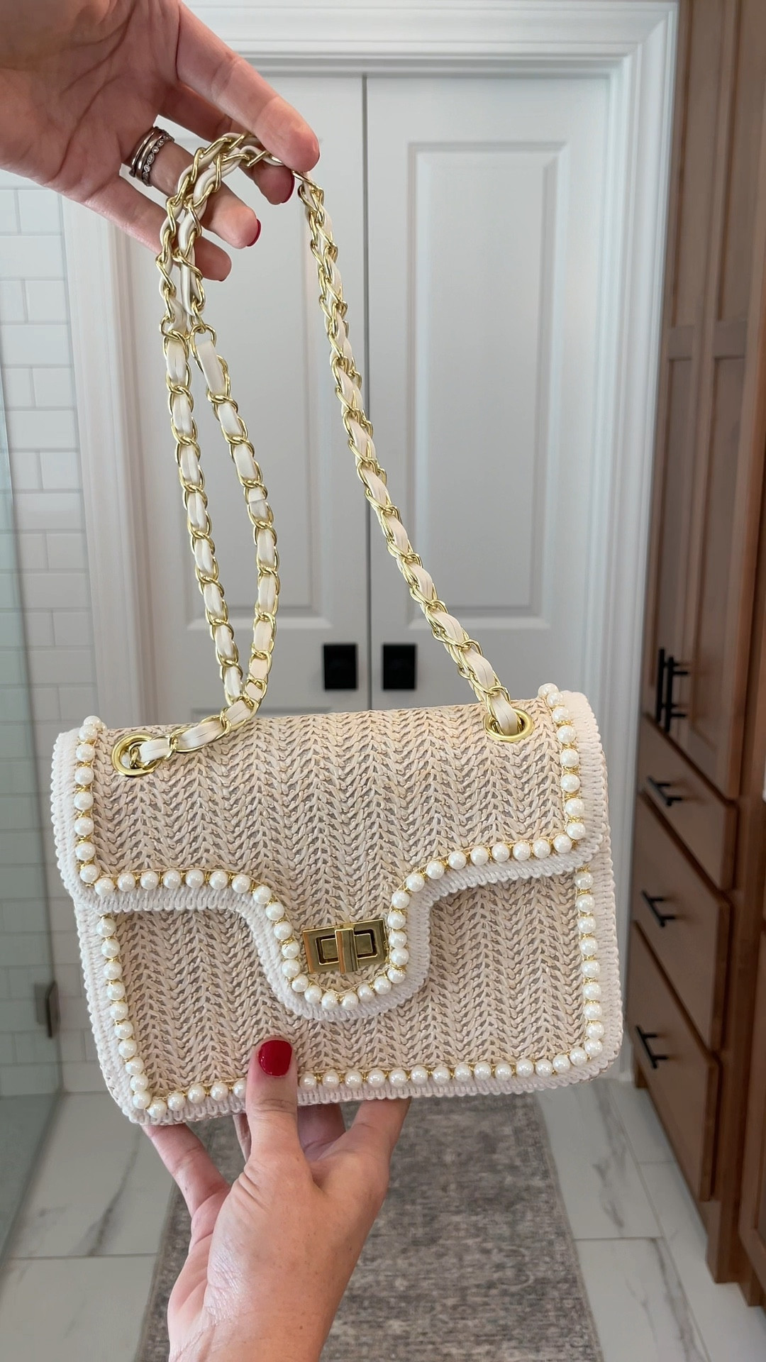 The perfect summer purse! Beaded with adjustable strap! 

#LTKWedding #LTKStyleTip #LTKFindsUnder50