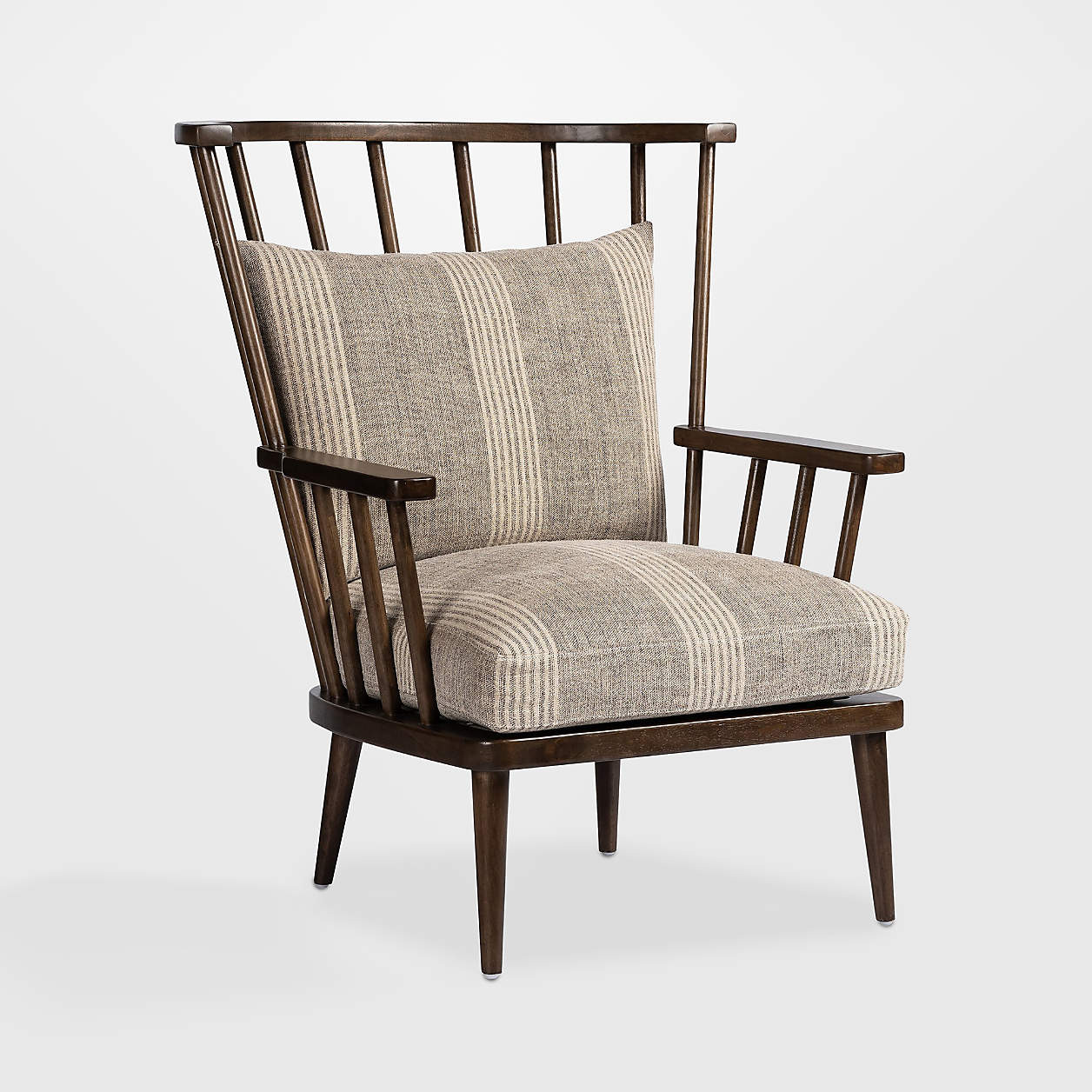 Dunleigh Wood Accent Chair | Crate & Barrel | Crate & Barrel
