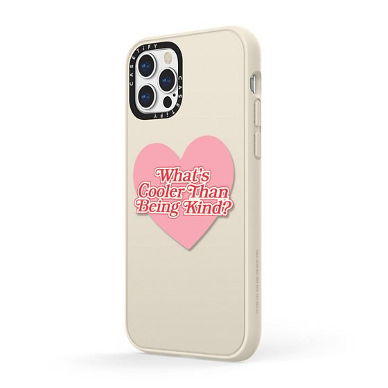 Cooler Than Being Kind Phone Case by Quotes by Christie | Casetify