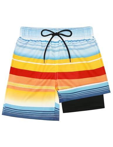 Sarfel Boys Swim Trunks Size 8 Boys Bathing Suit Kids Swim Trunks Boys 8-10 Boys' Swimwear Boys Swimsuit Boys Swimming Trunks | Amazon (US)