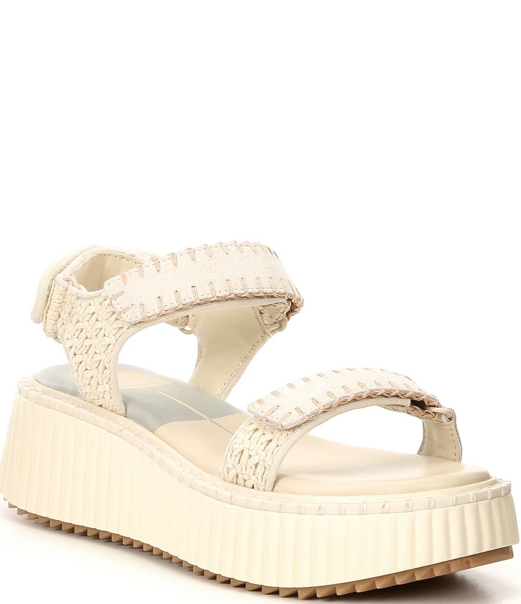Dolce Vita Debra Suede Platform Banded Sandals | Dillard's | Dillard's