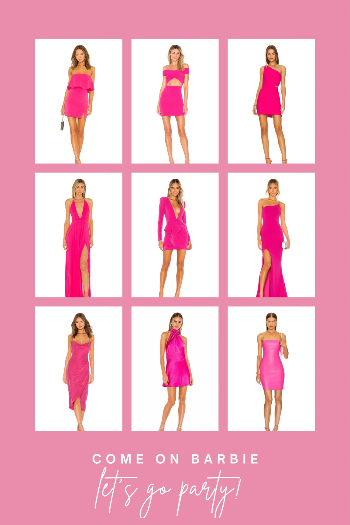 Come on Barbie let’s go party 💖

Pink dresses | wedding guest look | wedding guest outfit | Barbie girl | barbie dress | bridesmaid | bridal shower | Bachelorette party | pink 

#LTKstyletip #LTKSeasonal #LTKwedding