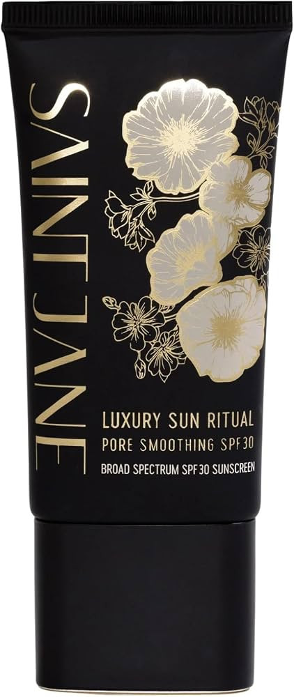 SAINT JANE - Luxury Sun Ritual - Pore Smoothing SPF 30 Mineral Sunscreen | Luxury, Floral-Infused... | Amazon (US)