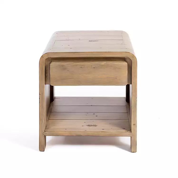 New! Everson Wood Side Table | Kirkland's Home