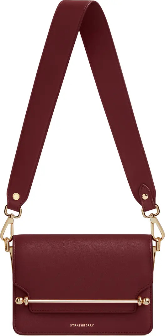 Strathberry Mini East/West Leather Shoulder Bag | Nordstrom | Nordstrom