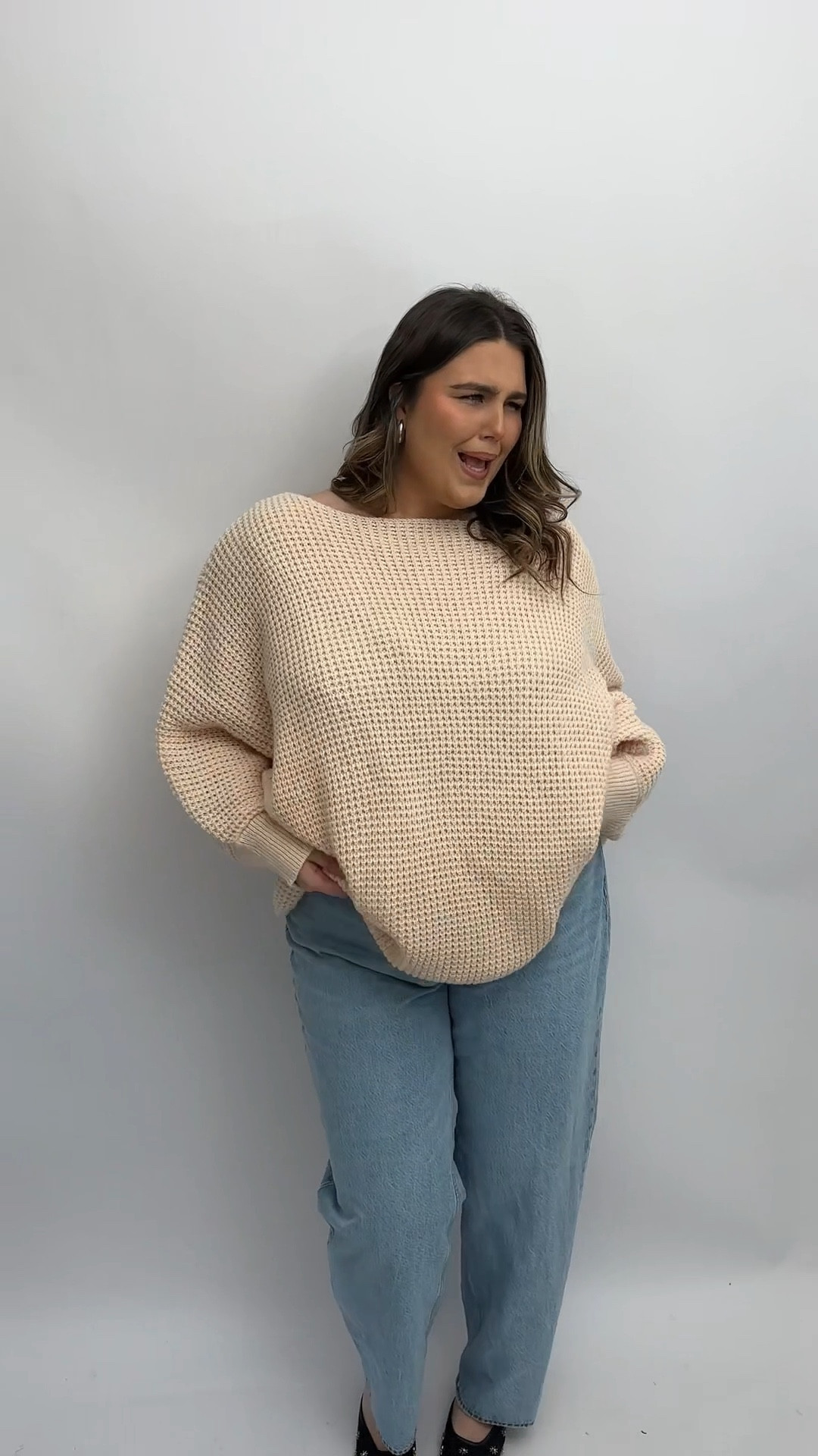 Wearing biggest size option available 

#LTKTall #LTKMidsize #LTKPlusSize