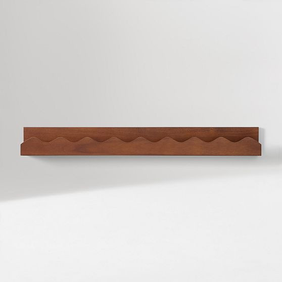 WL Wave Shelf, Shelf, MDF, Claro, 32 | West Elm (US)