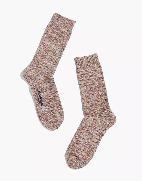 Druthers NYC Recycled Cotton Melange Crew Sock | Madewell
